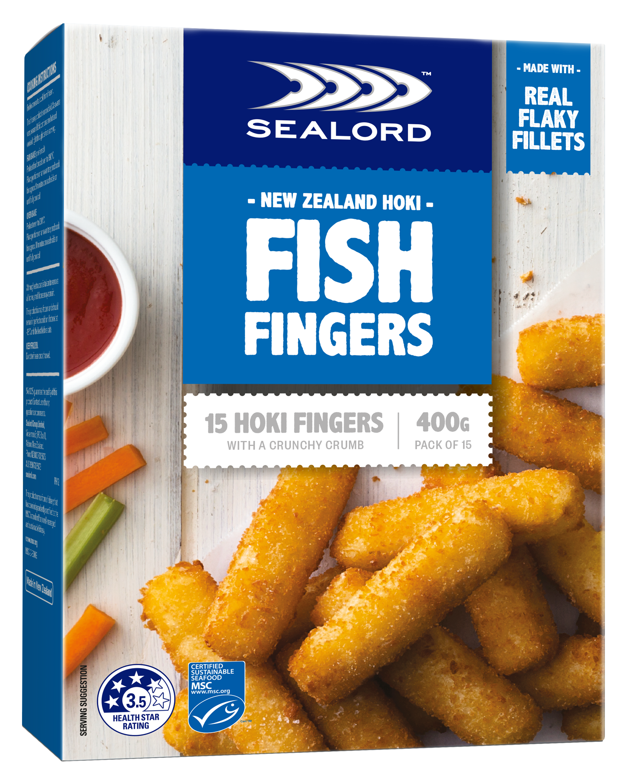 Classic Crumb Hoki Fish Fingers