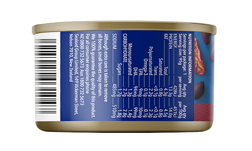 sun-dried tomato and olive – 95g ready-to-eat tuna with red sundries tomatoes and olives on blue label