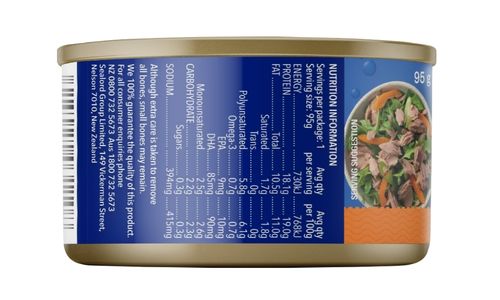 95g smoked tuna nutritional