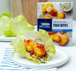 Fish Lettuce Cups